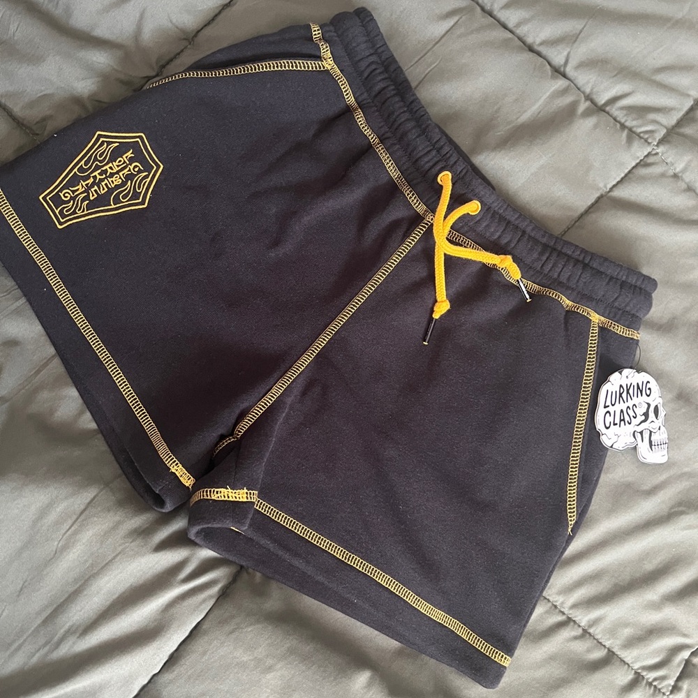 Lurking Class by Sketchy Tank Mr. Tucks Ch.3 Black Sweat Shorts